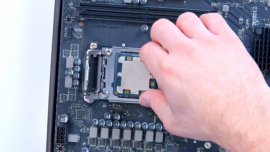 MPI_RX 7700 XT + Phanteks Eclipse G360A CPU in Socket