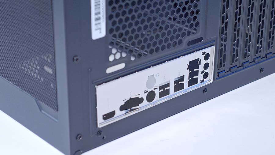 MPI_RX 7700 XT + Phanteks Eclipse G360A Motherboard IO Shield