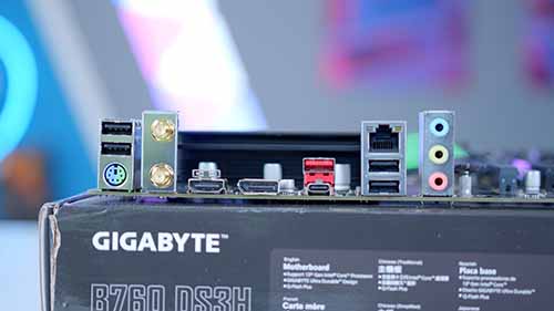 PI_Gigabyte B760 DS3H AX Rear IO