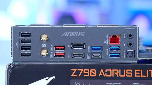 PI_Gigabyte Z790 AORUS Elite AX Rear IO